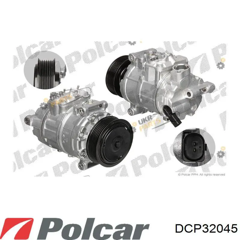 Компрессор кондиционера DCP32045 Polcar