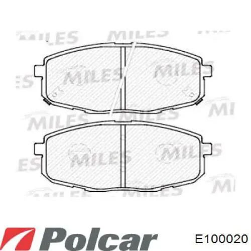 Датчик коленвала E100020 Polcar