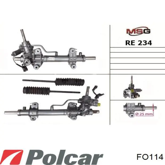 Купить FO114 Polcar Рулевая тяга