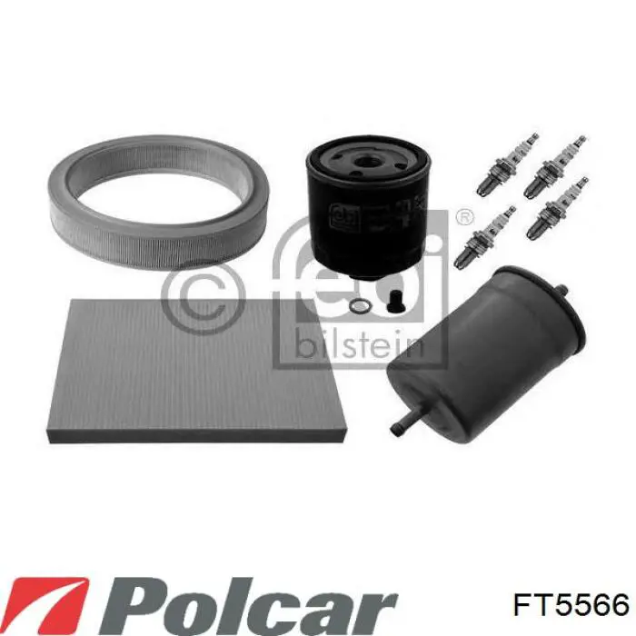 FT5566 Polcar Масляный фильтр двигателя