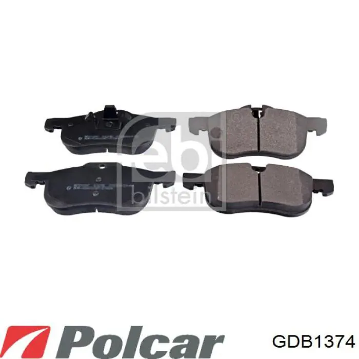Передние тормозные колодки 986424758 Bosch