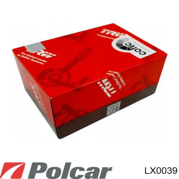 Купить LX0039 Polcar Ремкомплект тормозных колодок