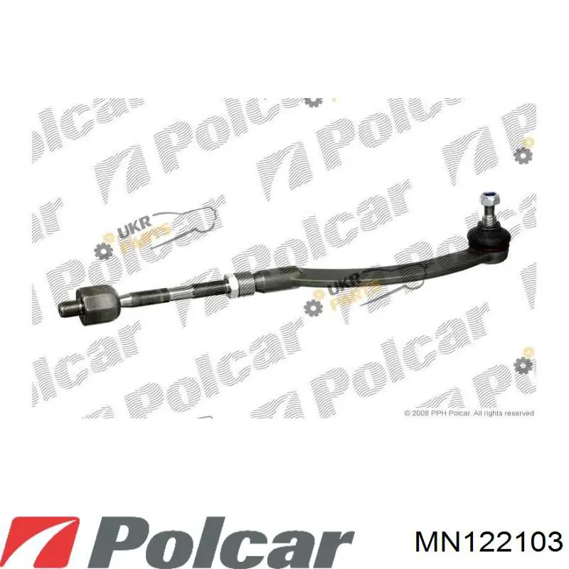 Тяга рулевая в сборе левая MN122103 Polcar