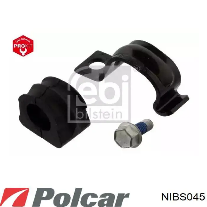 NI-BS045 Polcar braço oscilante inferior direito de suspensão dianteira