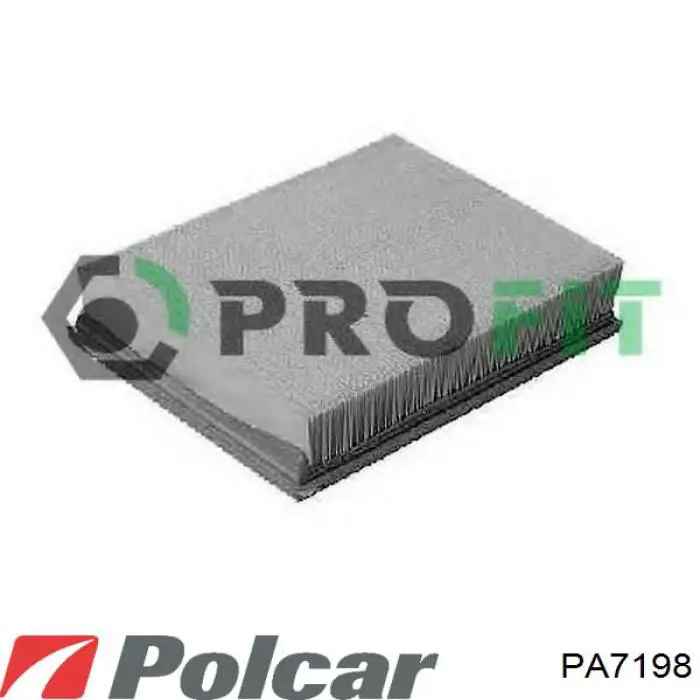 PA7198 Polcar воздушный фильтр