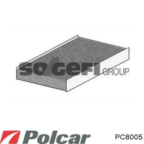 Фильтр салона PC8005 Polcar