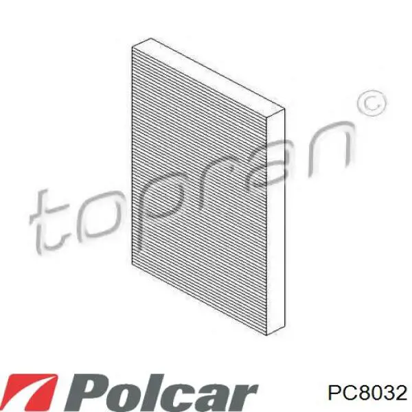 PC8032 Polcar Внутрисалонный фильтр