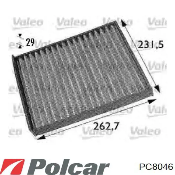 Фильтр салона PC8046 Polcar