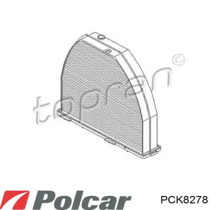 Купить PCK8278 Polcar Фильтр салона угольный