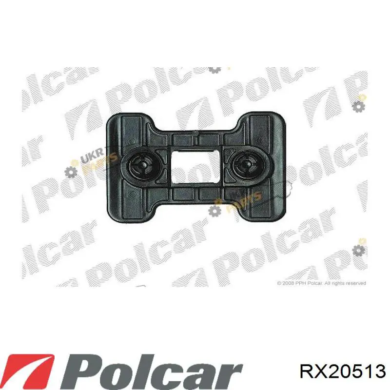 Кронштейн бампера заднего внешний POLCAR RX20513