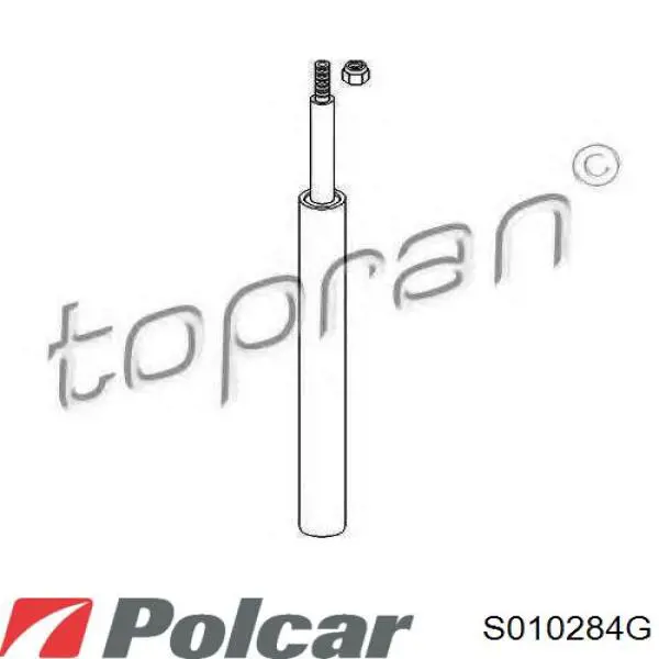 Купить S010284G Polcar Амортизатор передней подвески