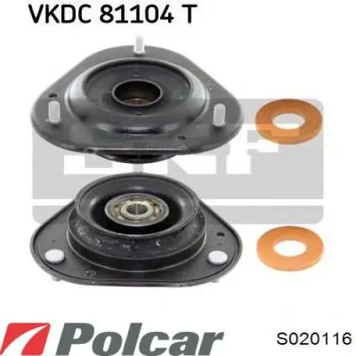Купить T1308F RBI Опора переднего амортизатора