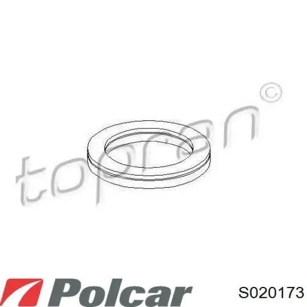 Подшипник опорный амортизатора переднего S020173 Polcar