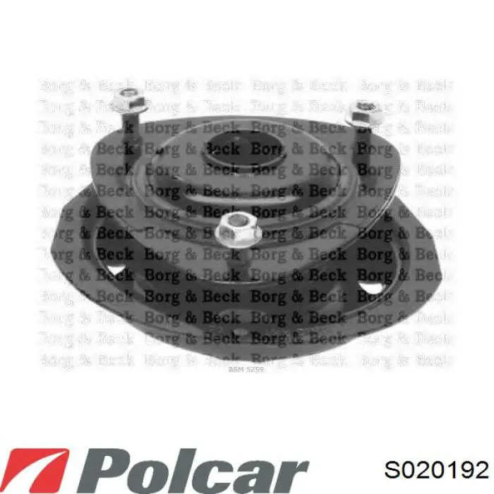 Опора амортизатора заднего правого S020192 Polcar