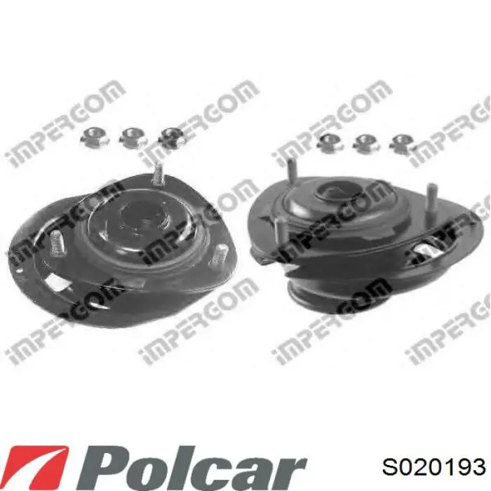 Купить S020193 Polcar Опора амортизатора заднего левого