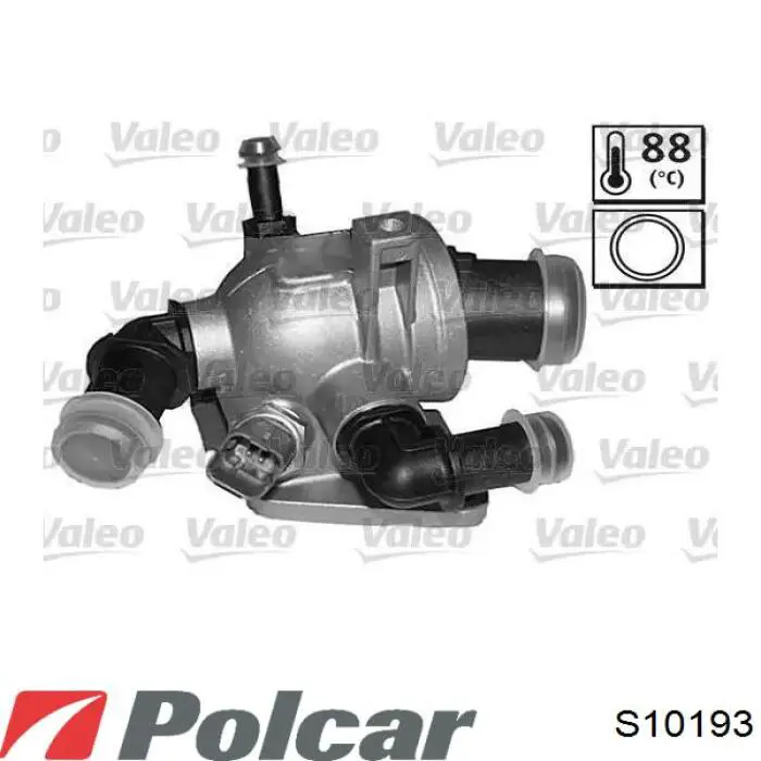 Помпа охлаждения Polcar S10193 цена, от 57.92 USD