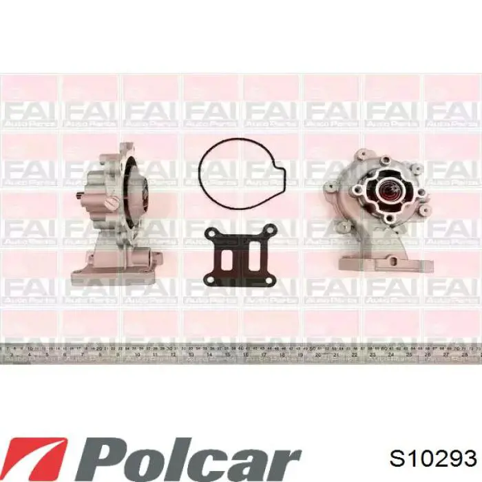 Купить S10293 Polcar Помпа водяная (насос) охлаждения, в сборе с корпусом