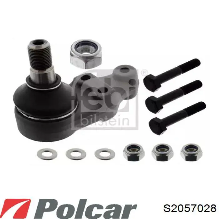 Сайлентблок заднего продольного рычага, передний Polcar S2057028 цена, от 10.17 USD