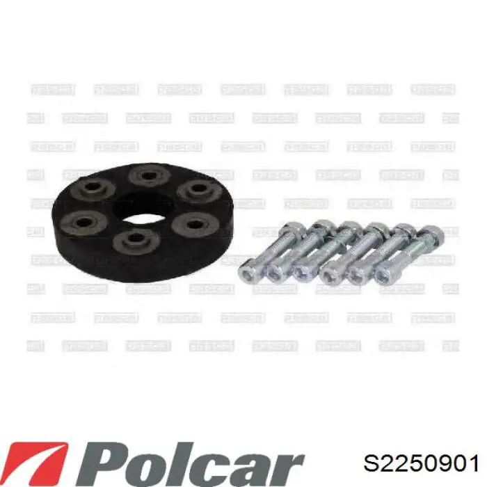 S2250901 Polcar муфта кардана эластичная задняя