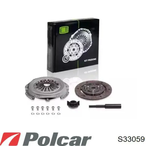 Комплект сцепления (3 части) Polcar S33059 цена, от 57.23 USD
