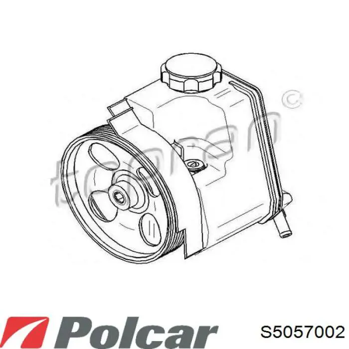 S5057002 Polcar ГУР руля