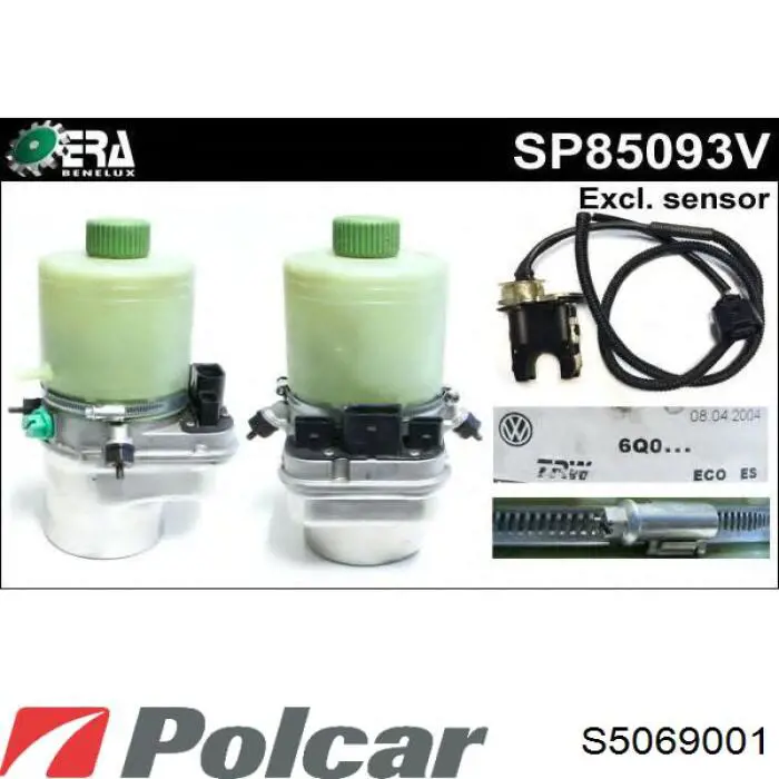 Насос ГУР S5069001 Polcar