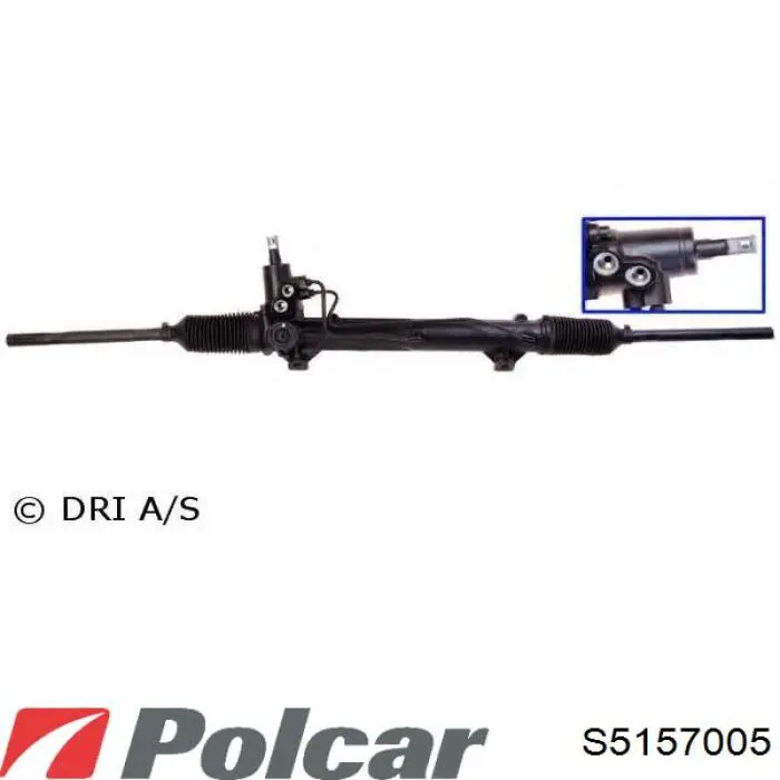 Рейка рулевая POLCAR S5157005