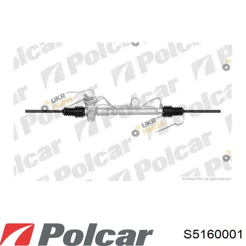 S5160001 Polcar рулевая рейка