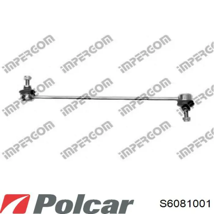 Тяга переднего стабилизатора Polcar S6081001 цена, от 11.71 USD