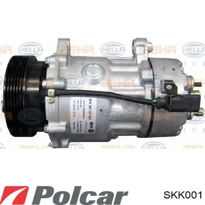 Купить CKK004 Polcar Диск муфты компрессора кондиционера