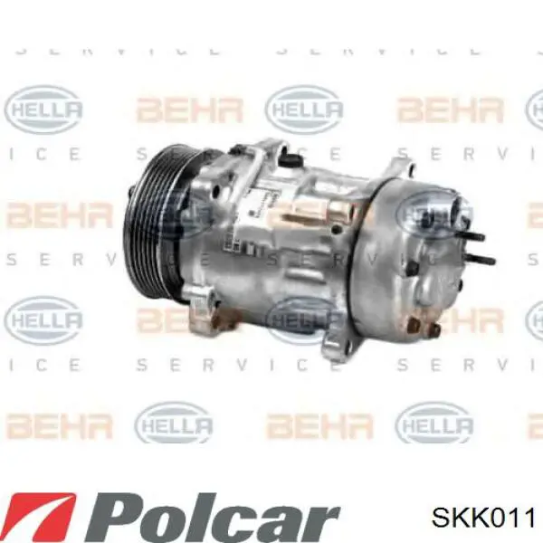 Компрессор кондиционера SKK011 Polcar