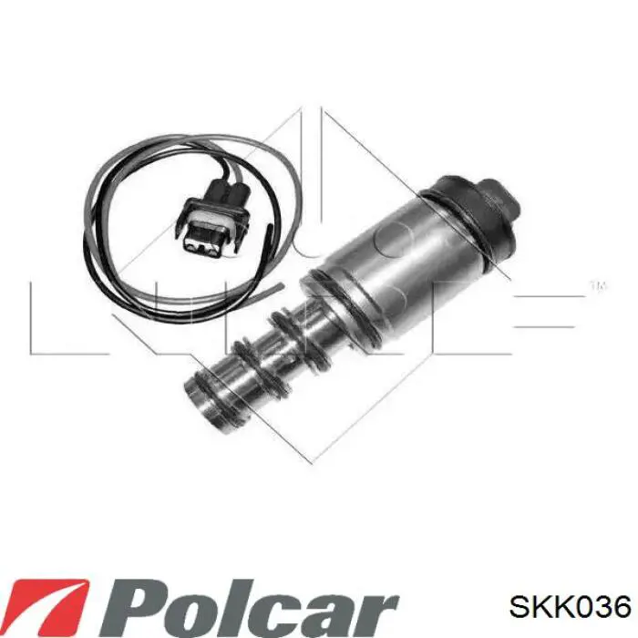 SKK036 Polcar Шкив компрессора кондиционера