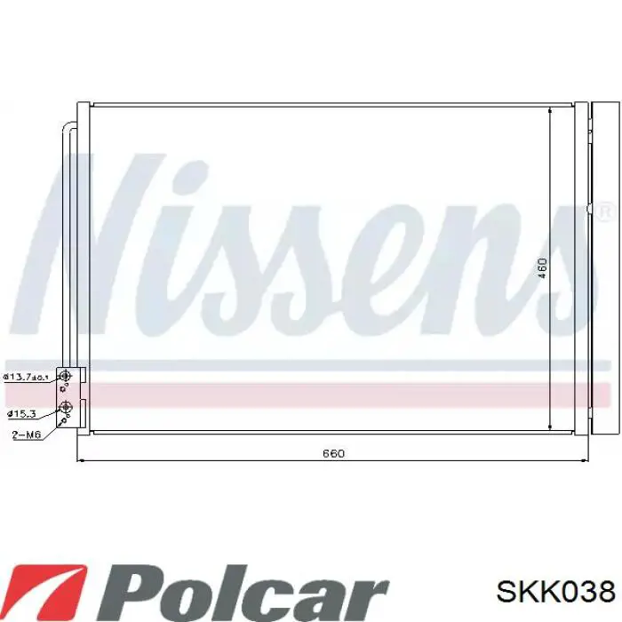 Компрессор системы кондиционирования Polcar SKK038 цена, от 40.12 USD