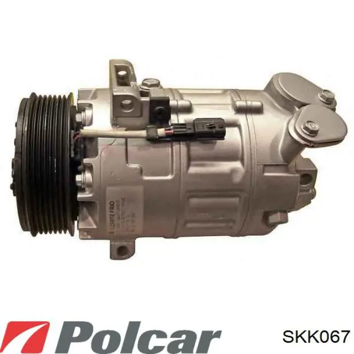 SKK067 Polcar Шкив компрессора кондиционера