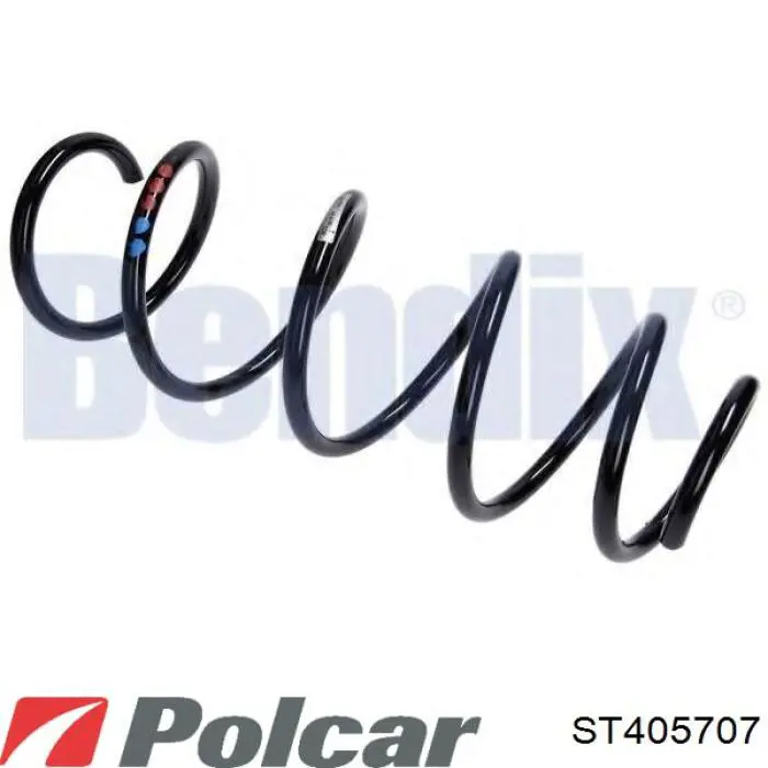 Пружина амортизатора передняя Polcar ST405707 цена, от 19.74 USD