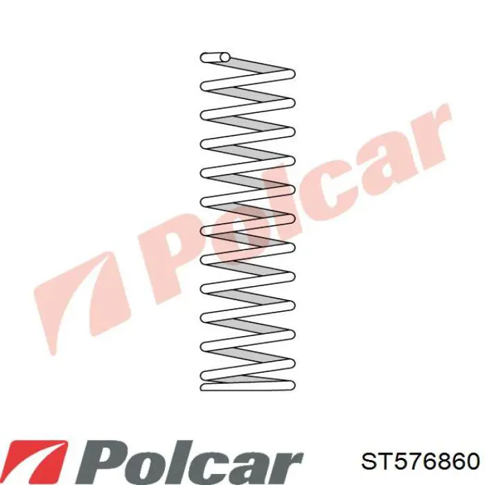 ST576860 Polcar амортизатор задний