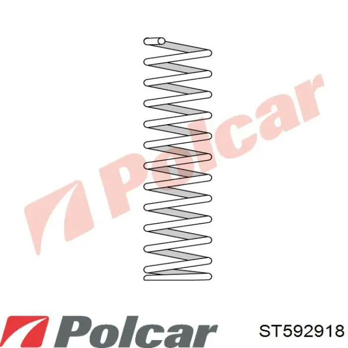 Купить ST592918 Polcar Пружина подвески