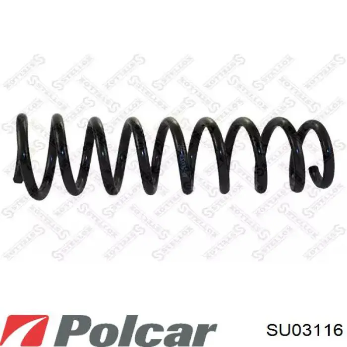 SU03116 Polcar пружина задняя
