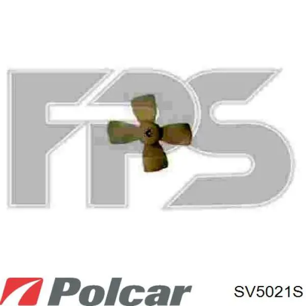 SV-5021S Polcar вискомуфта (вязкостная муфта вентилятора охлаждения)