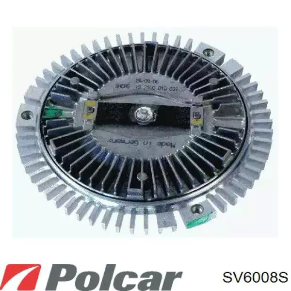 SV6008S Polcar вискомуфта (вязкостная муфта вентилятора охлаждения)