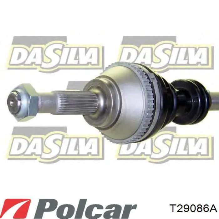 T29086A Polcar Полуось передняя, правая