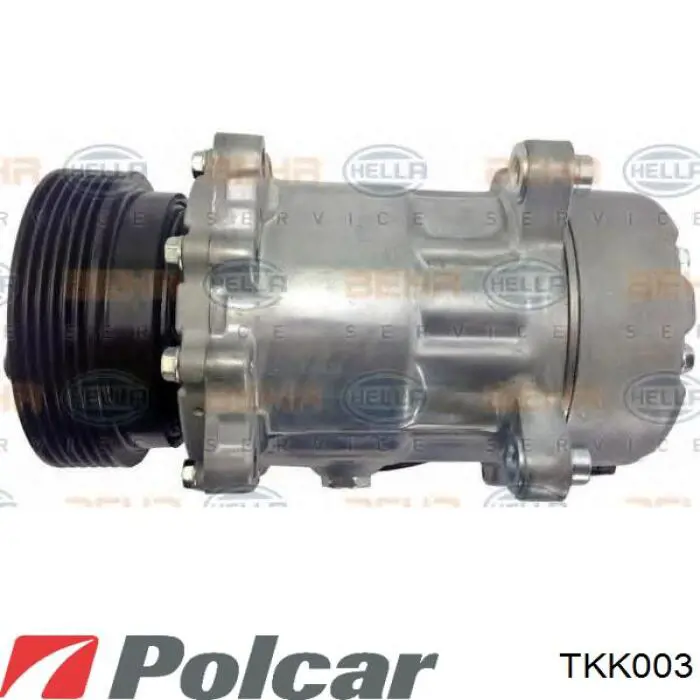 TKK003 Polcar Диск муфты компрессора кондиционера