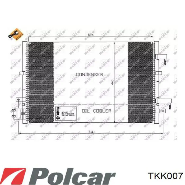 TKK007 Polcar Компрессор хладагента