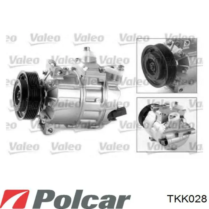 Купить TKK028 Polcar Диск муфты компрессора кондиционера