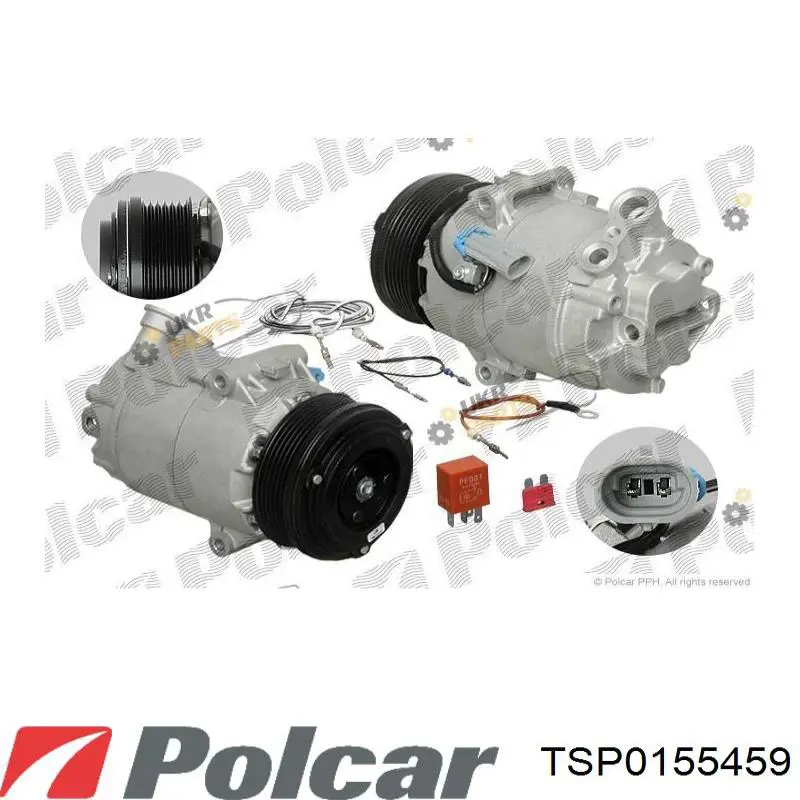 TSP0155459 Polcar компрессор кондиционера