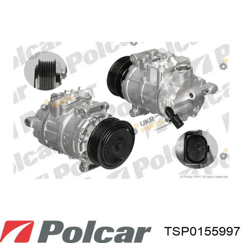 TSP0155997 Polcar компрессор кондиционера