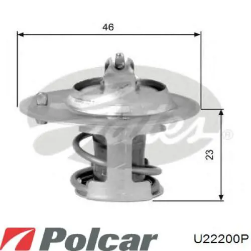 Термостат в корпусе Polcar U22200P цена, от 9.23 USD