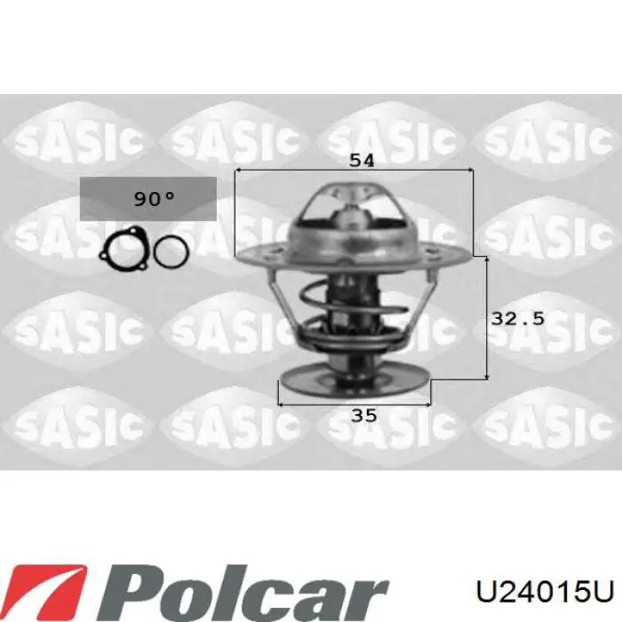 U24015U Polcar Авто термостат