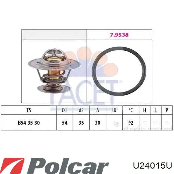 Термостат в корпусе Polcar U24015U цена, от 8.32 USD