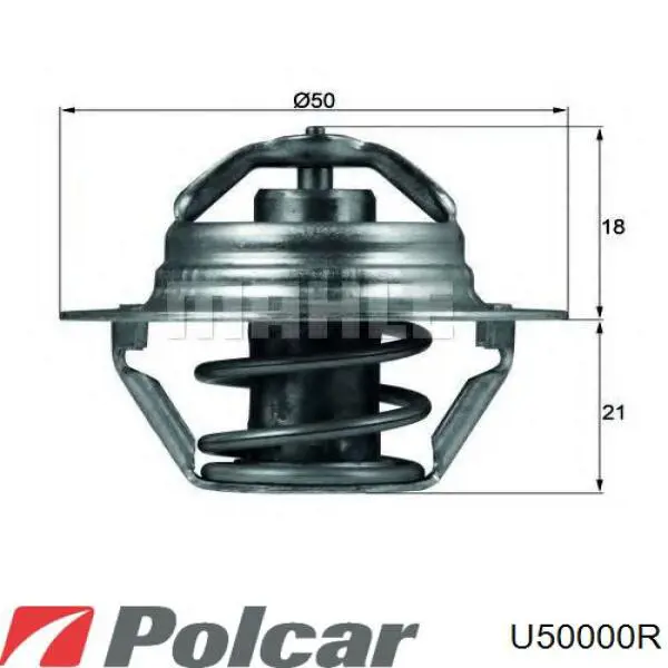 Термостат в сборе Polcar U50000R